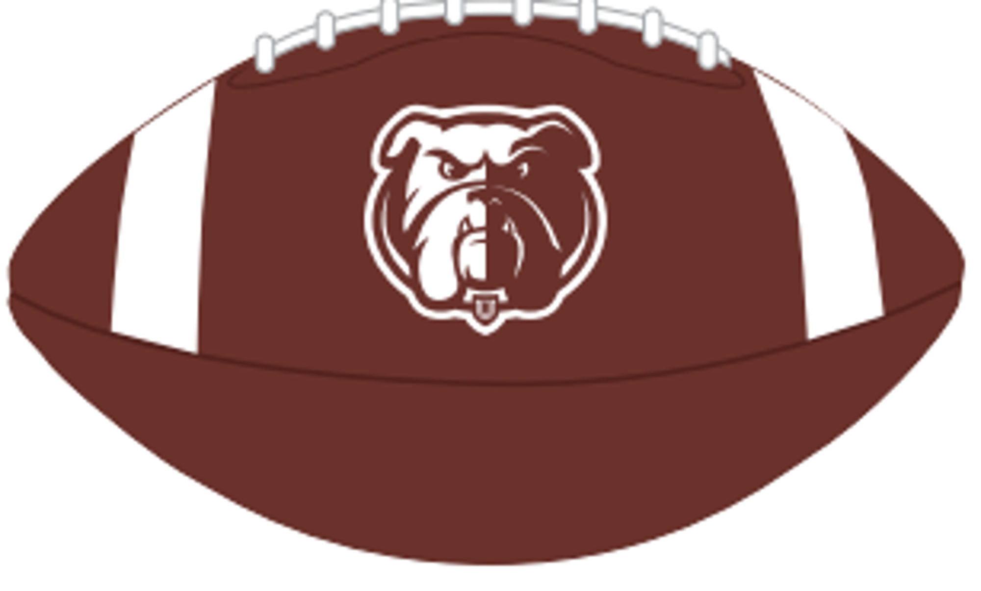 image of: Union Bulldogs Rubber 9" Football