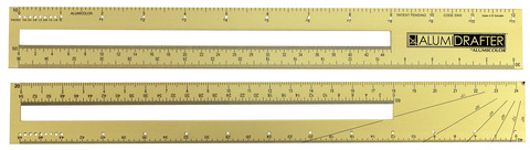 image of: Alumidrafter 12in Gold Engineer