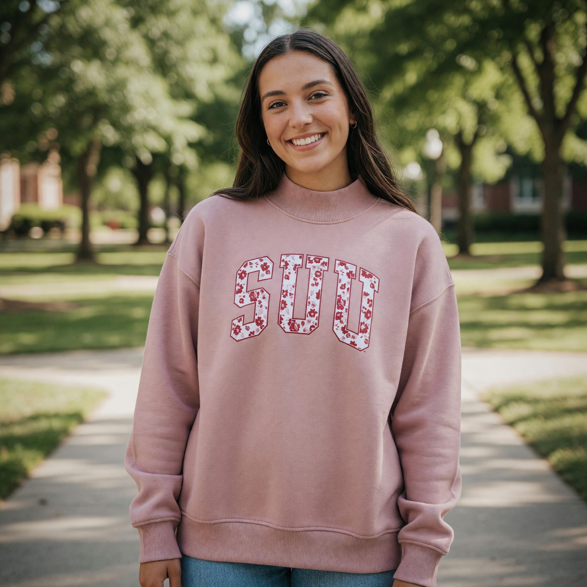 Product image 1 of 2 for LEGACY DIANA MOCK NECK- DUSTY ROSE SUU