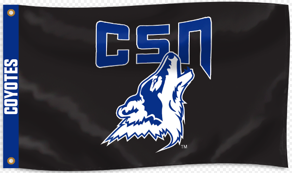 CSN FLAG 3X5 CSN COYOTE BLACK; $42.99