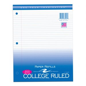 Product image 1 of 1 for Filler Paper CM 300pk