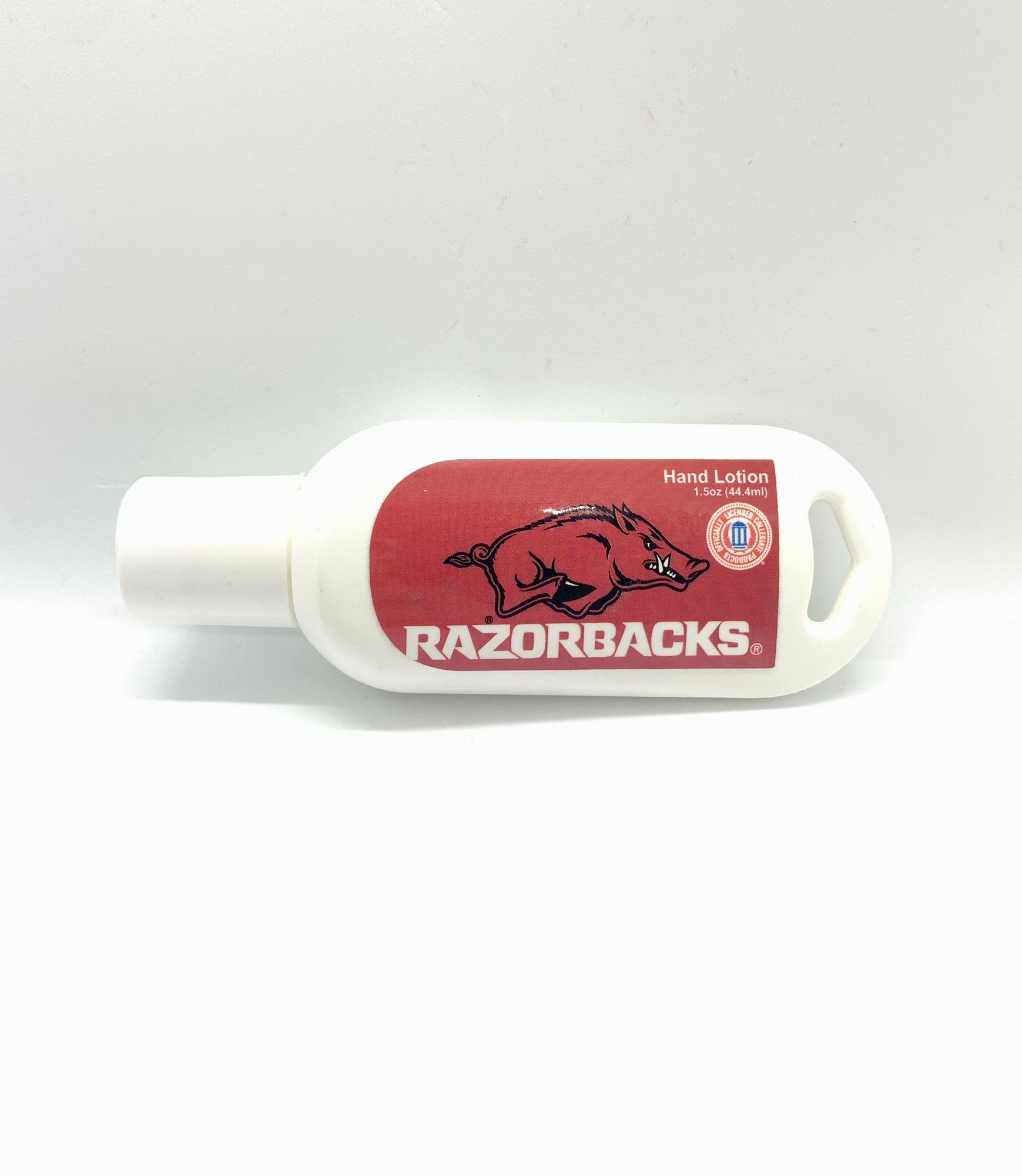 image of: Arkansas Razorbacks Hand Lotion
