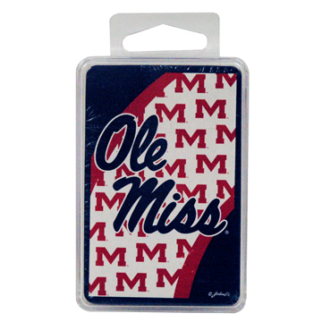 image of: Ole Miss Vortex Playing Cards