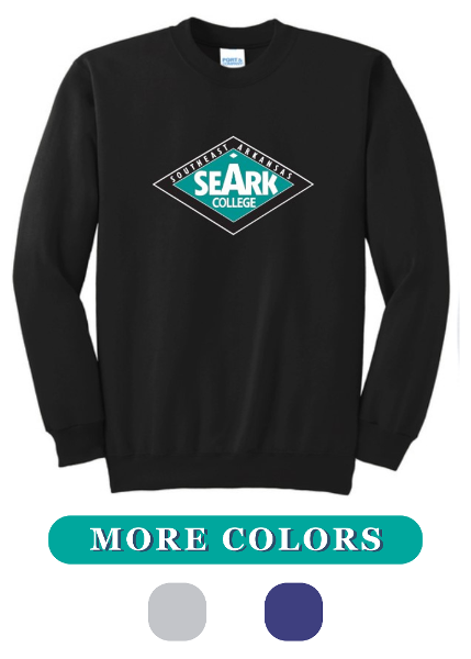 Southeast Arkansas College Diamond Crew Sweatshirt; $34.98