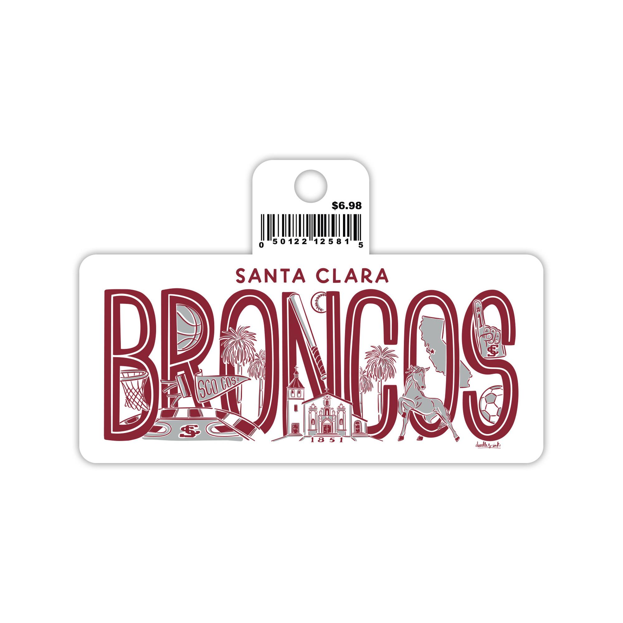 Product image 1 of 1 for SCU Regina Vinyl Sticker