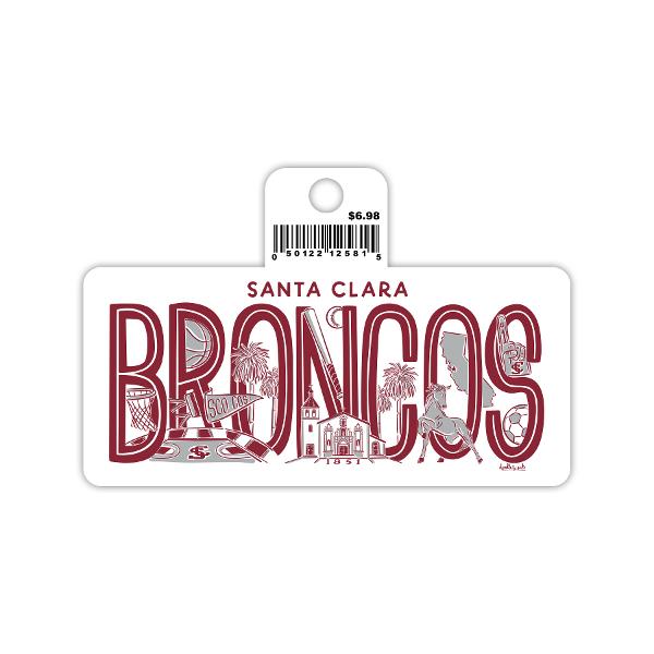 SCU Regina Vinyl Sticker; $6.98