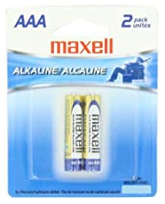 image of: AAA BATTERIES 2 PACK
