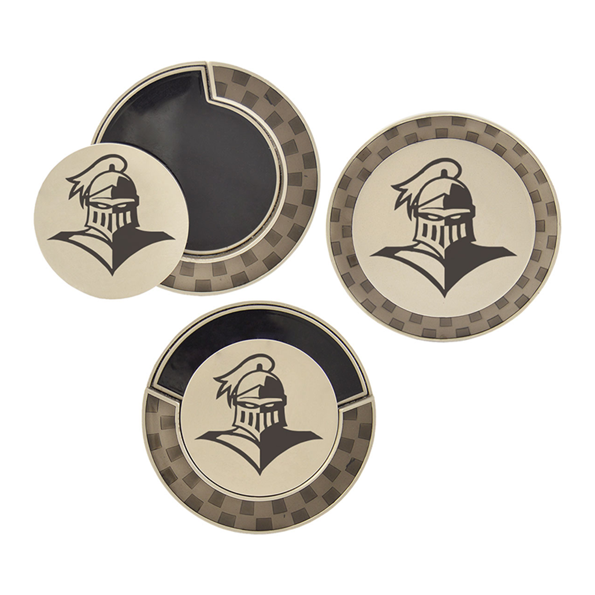 image of: LXG LOUIE METAL POKER CHIP GOLF BALL MARKERS