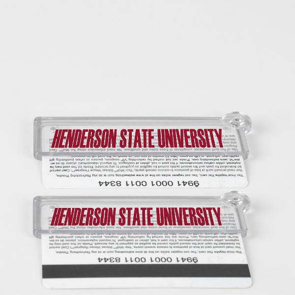 HSU Easy-Slide ID Holder with Keyring; $3.99