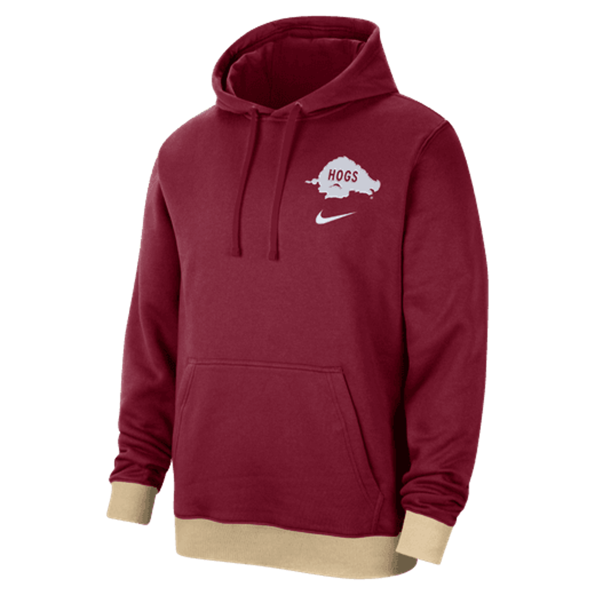 image of: Arkansas Razorbacks Men's Nike College Retro Fleece Hoodie