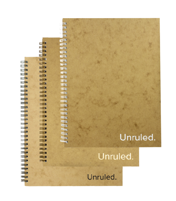 image of: RS Unruled™ WB Notebook 1 Sub 10.5"x8" Plain