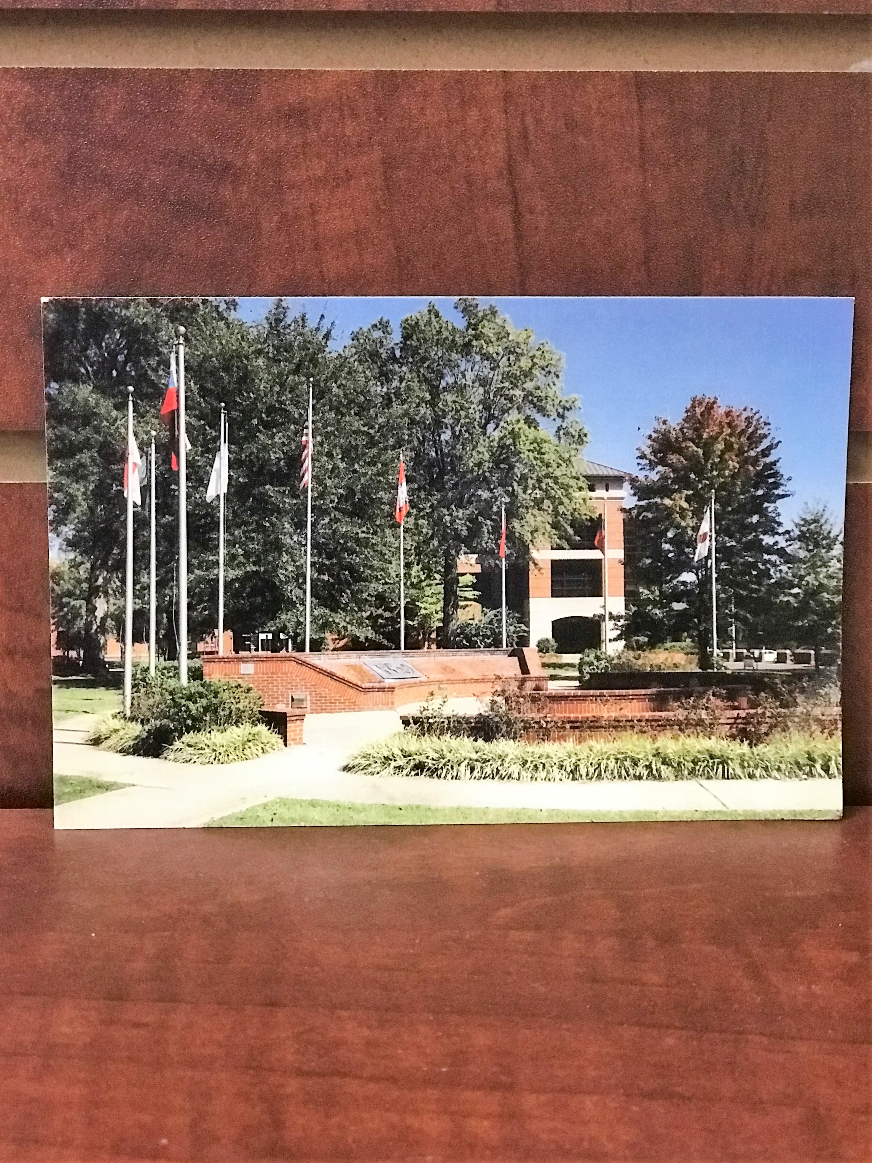 image of: FLAG PLAZA POSTCARD