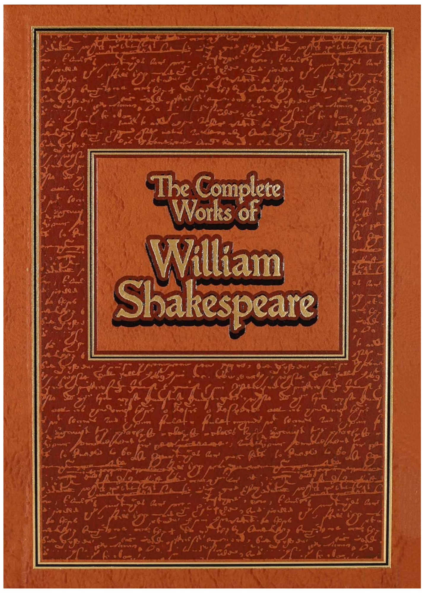 Cover image for THE COMPLETE WORKS OF WILLIAM SHAKESPEARE
