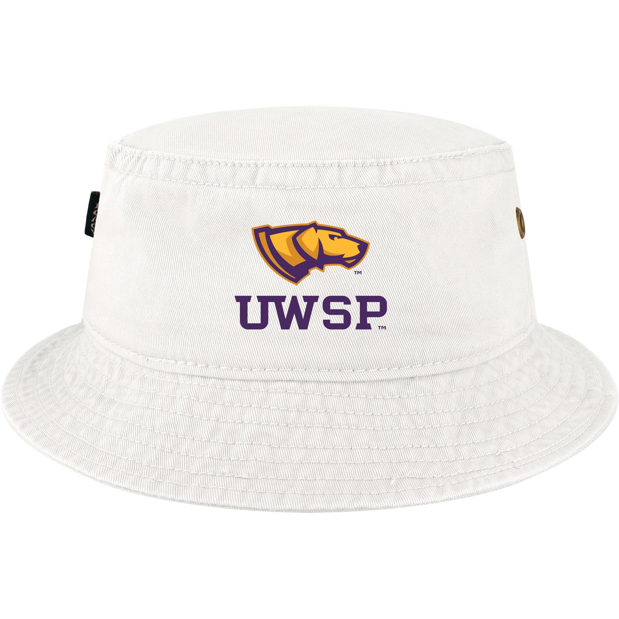Product image 1 of 1 for UWSP Relaxed Twill Bucket, White