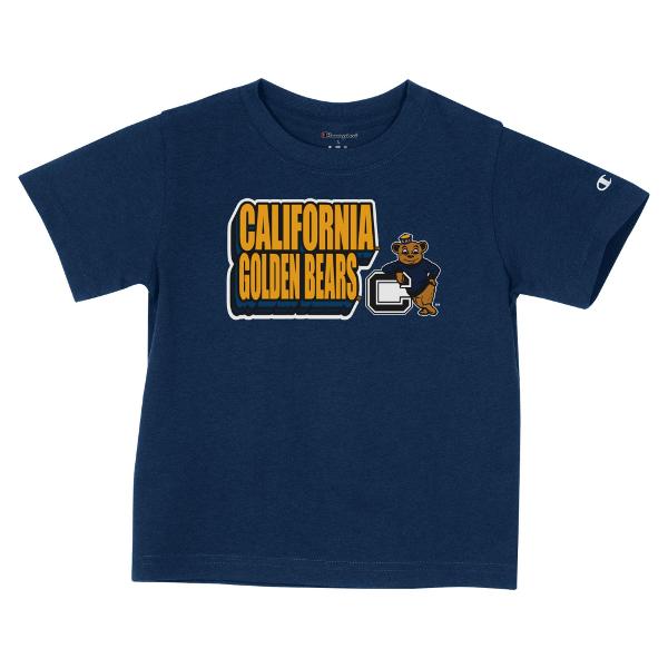 Toddler Stadium Short Sleeve Tee California / Oski Logo; $26.00