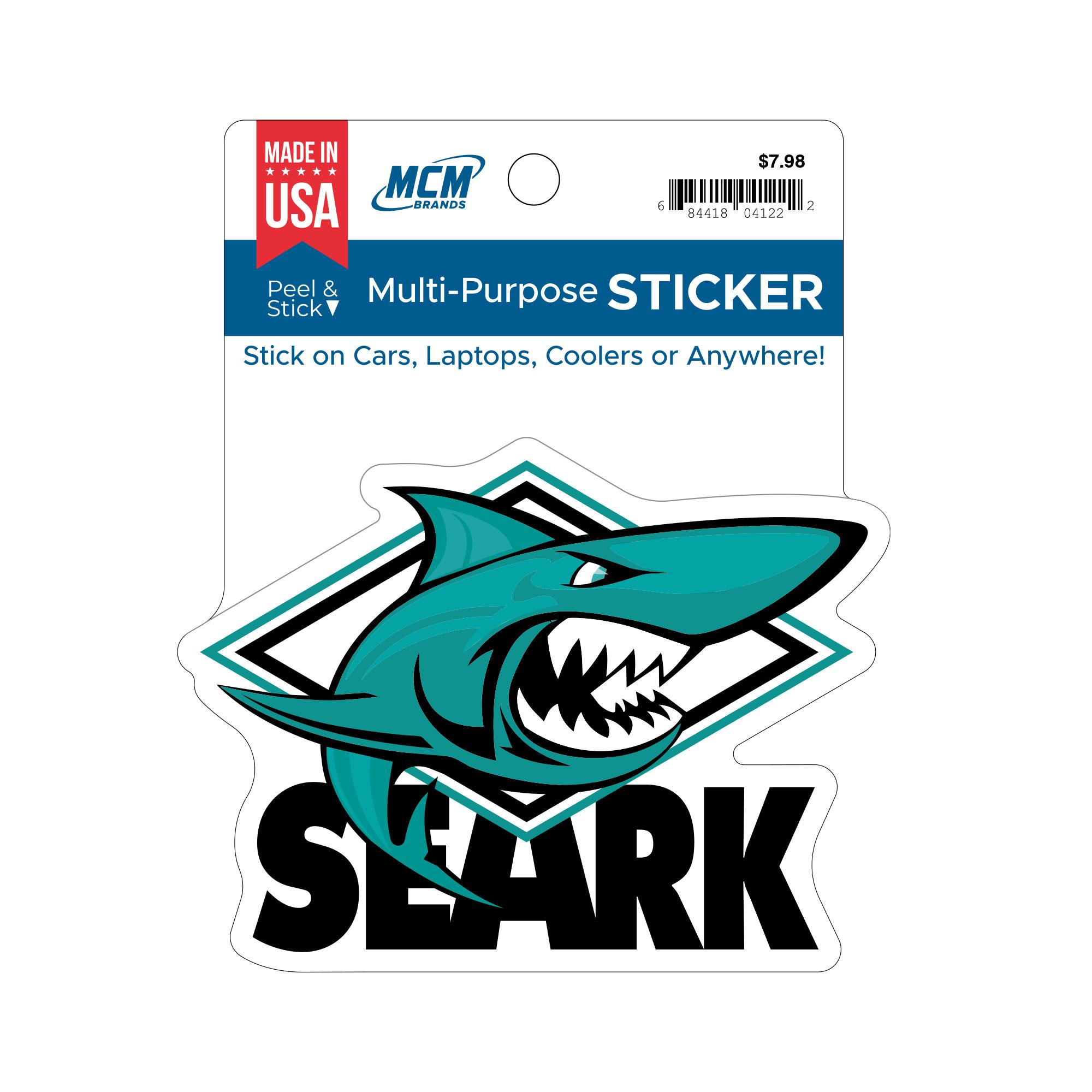 Product image 1 of 1 for Southeast Arkansas College Sharks Sticker