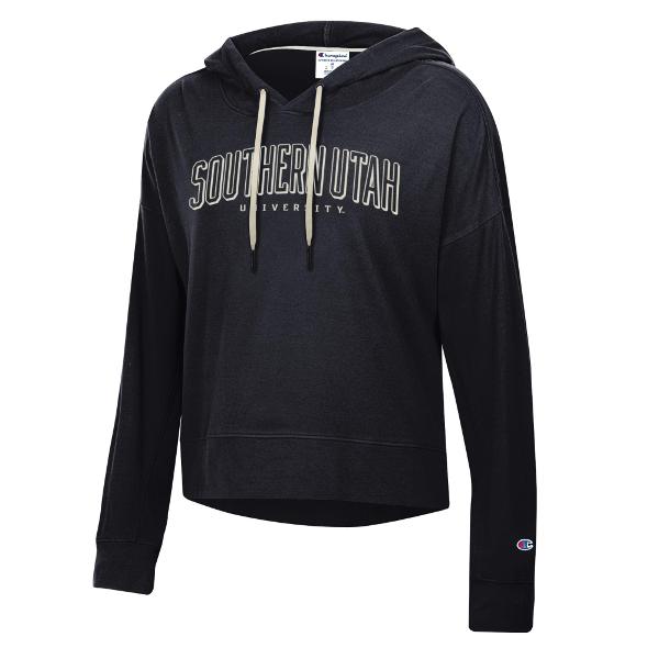 CHAMPION WOMENS HOOD BLACK SOUTHERN UTAH; $54.99
