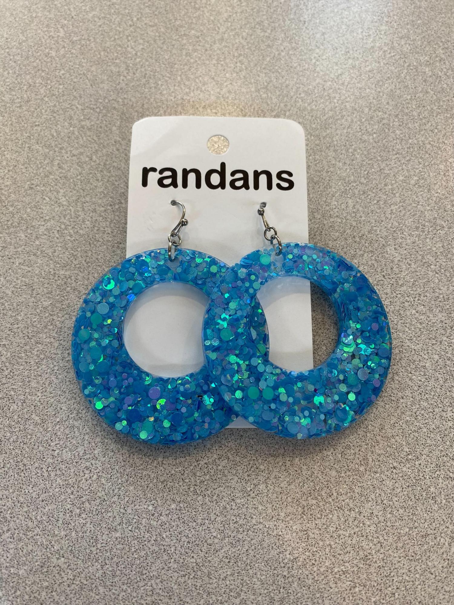 image of: DOUBLE CIRCLE HOOPS FRAMELESS EARRINGS