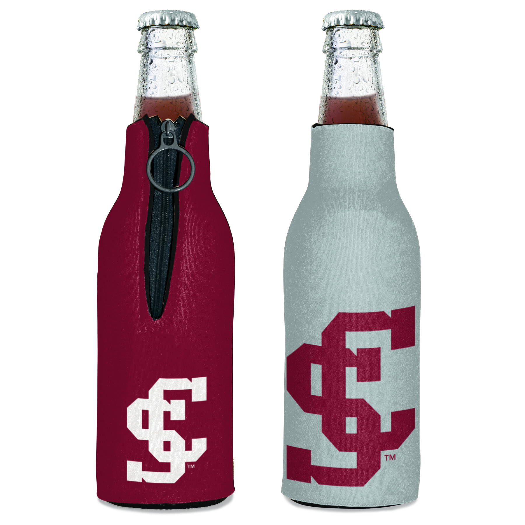 image of: Santa Clara Broncos Bottle Can Cooler