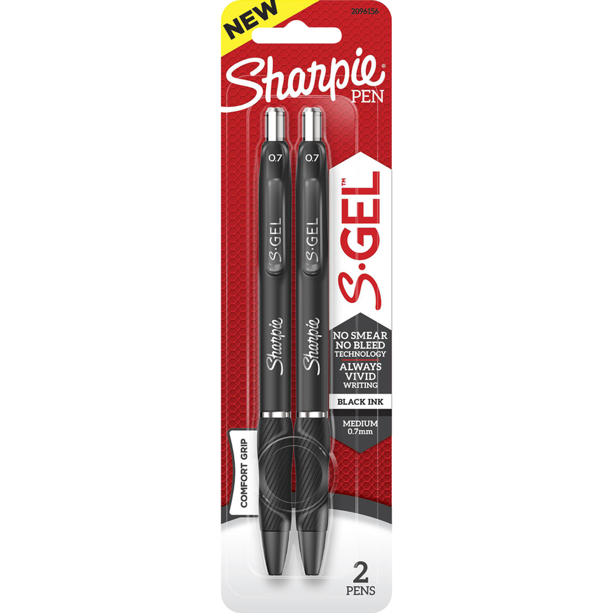 image of: Sharpie S-Gel Pen - Black .7mm 2Pk BP