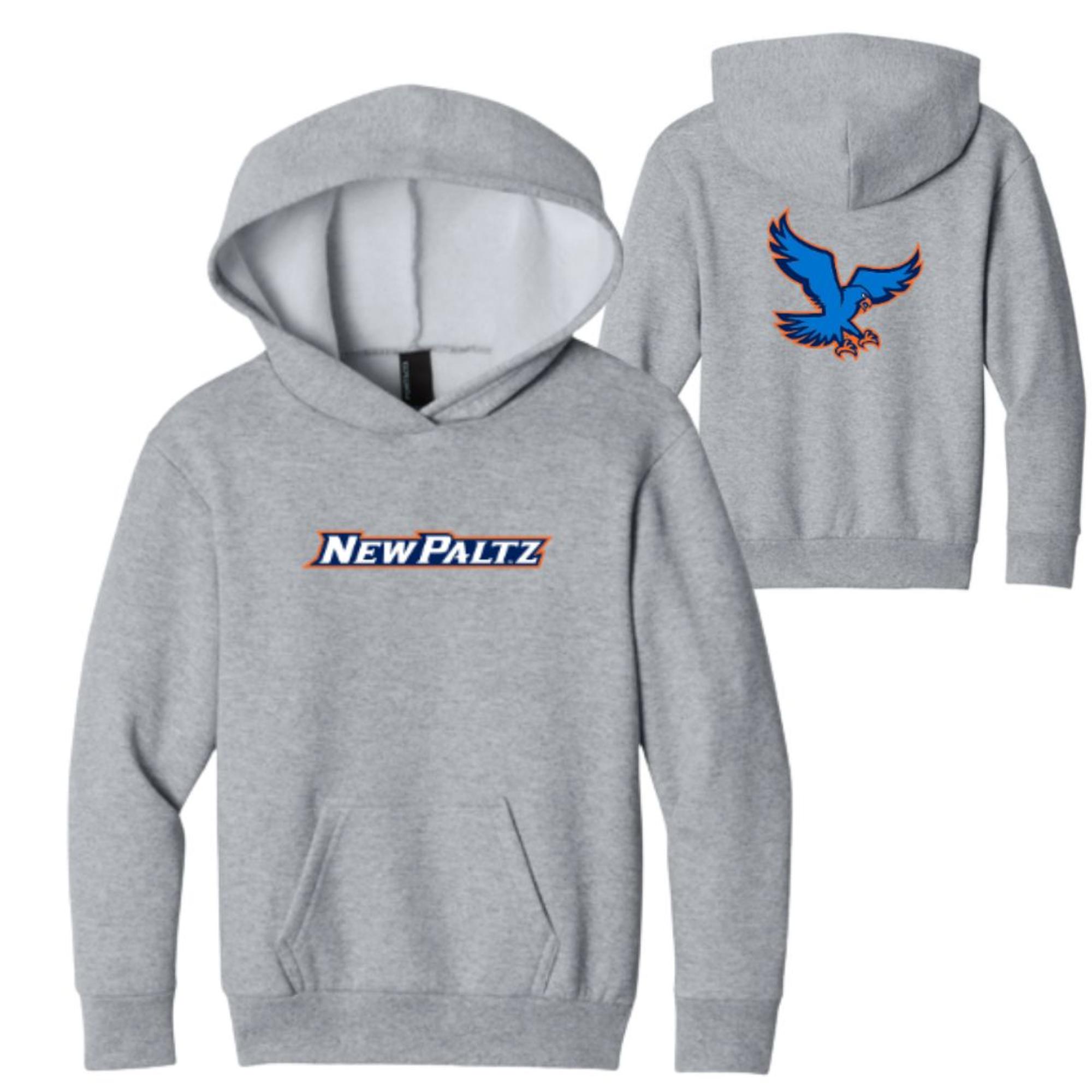 Product image 1 of 3 for Port & Co Youth Grey Flying Hawk Hoodie