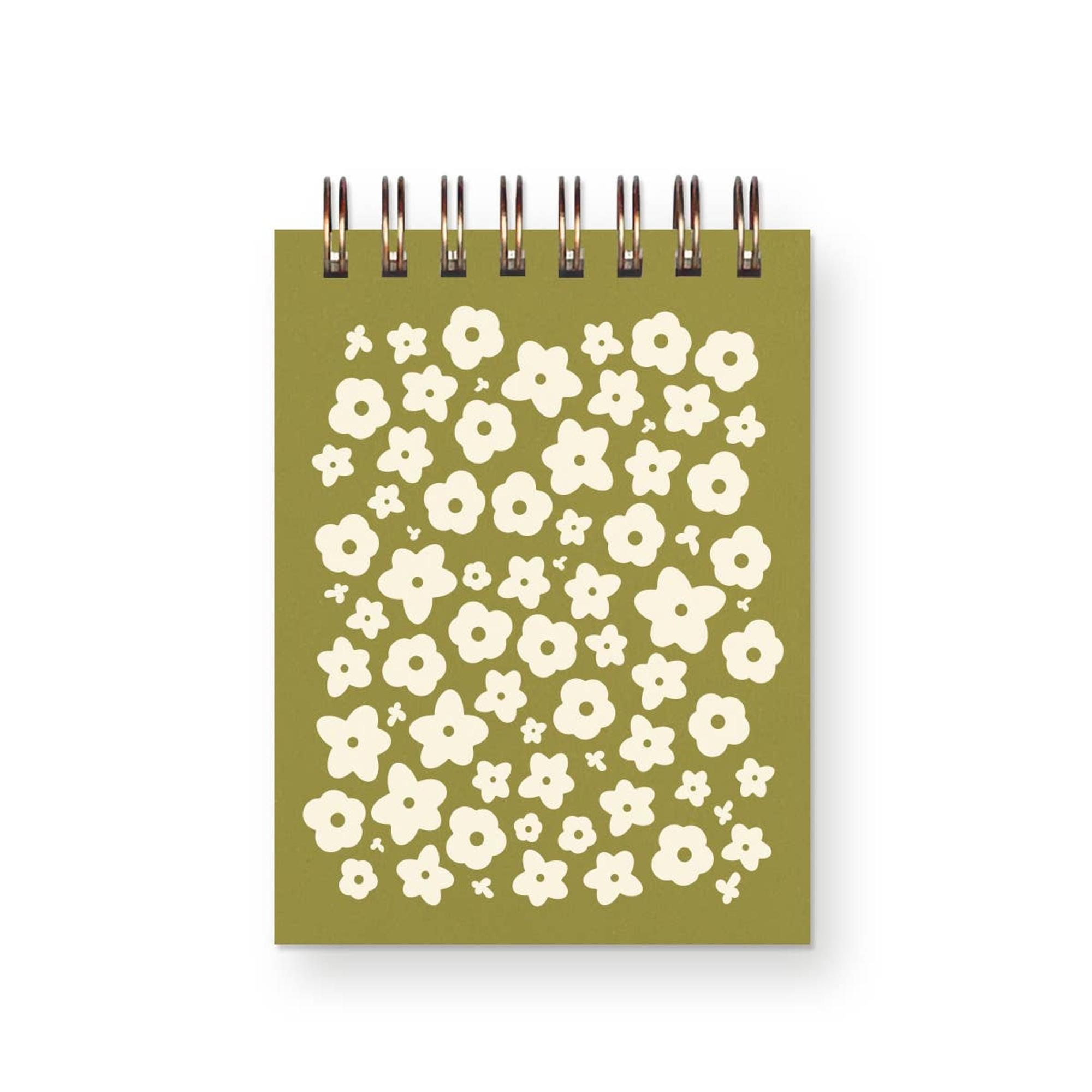 Product image 1 of 1 for Flower Pattern Mini Jotter Notebook