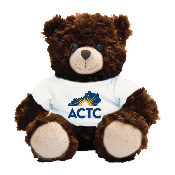 KACTC PLUSH 10" BEAR W/T-SHIRT; $21.99