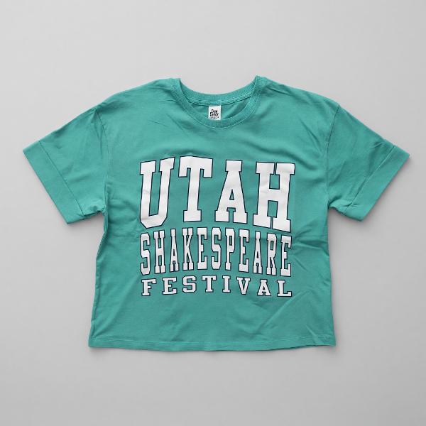 UTAH SHAKESPEARE FESTIVAL CROPPED T-SHIRT; $19.99