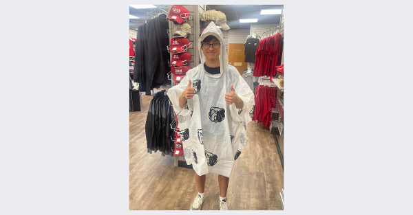 * FINAL SALE * Union Bulldogs Light Weight Poncho; $5.99