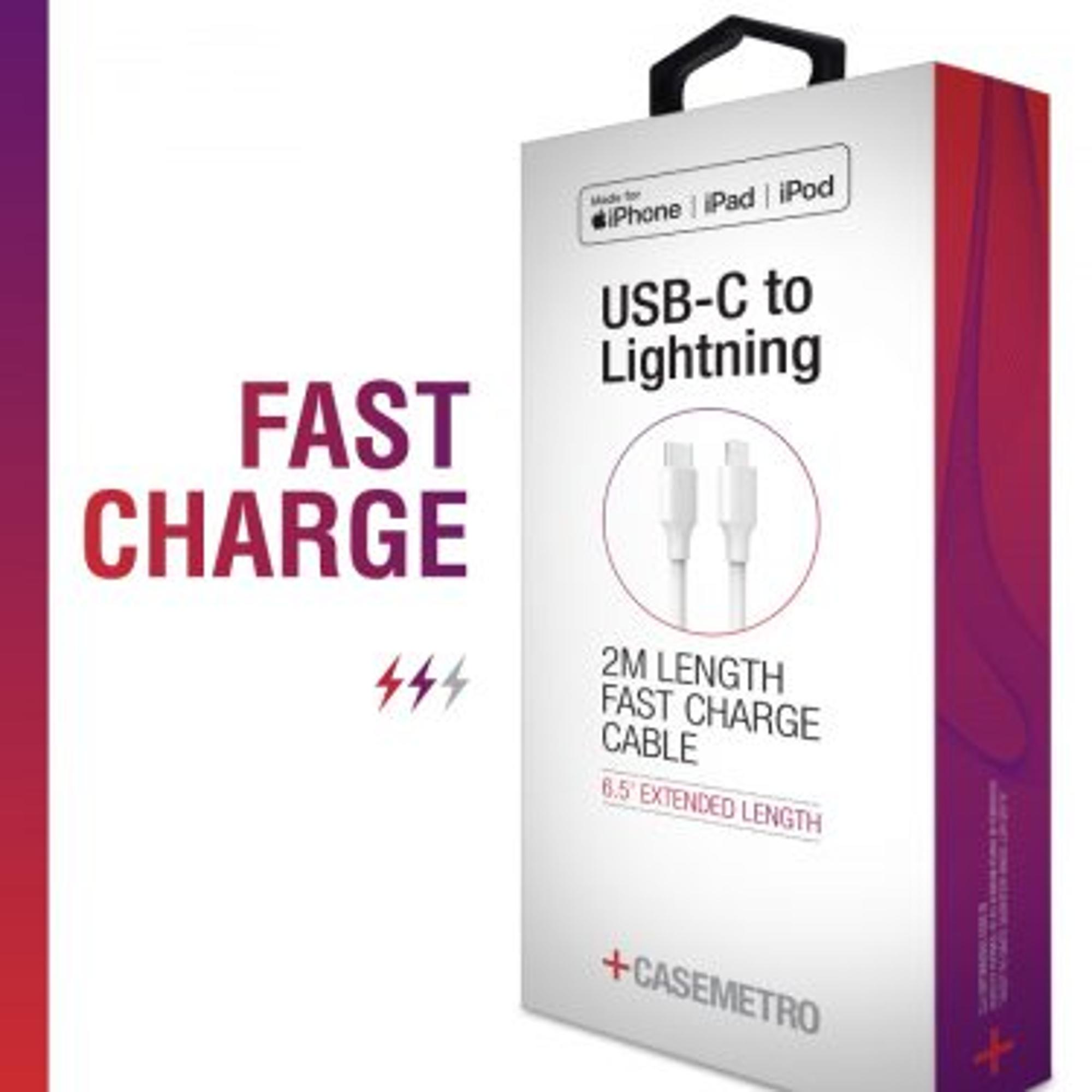 image of: 6' Boxed Lightning Fast Charge Cable