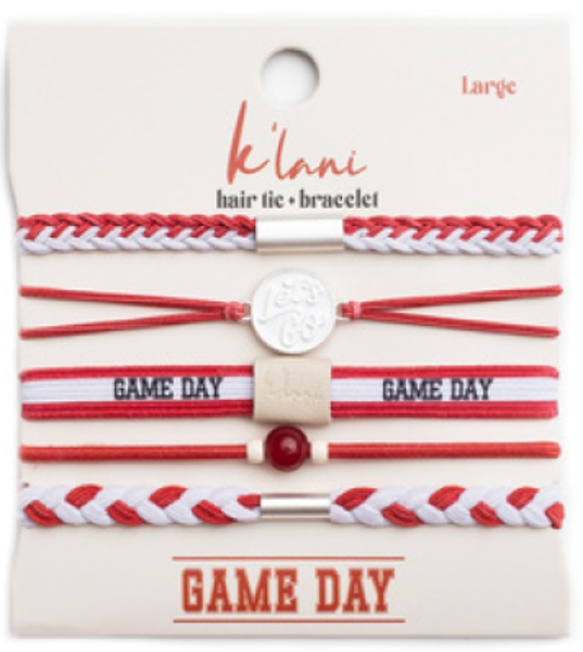 K'lani Hair Tie & Bracelet SUU Game day; $19.99