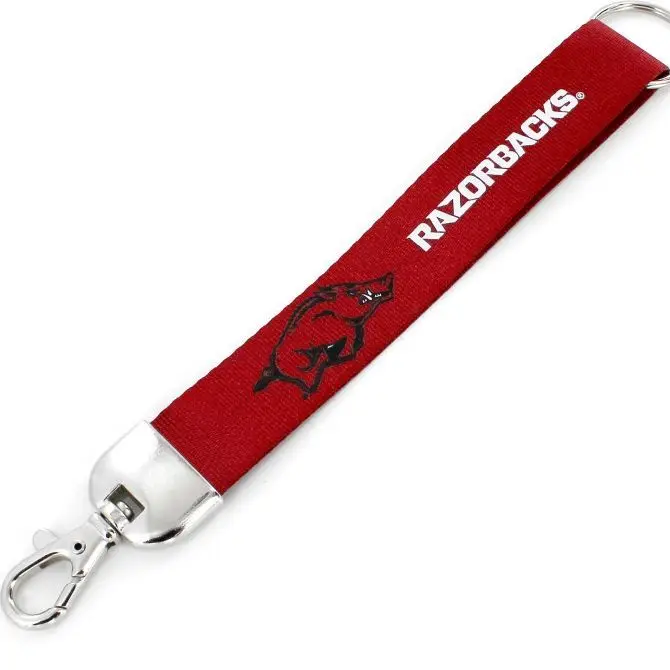 image of: Arkansas Razorbacks NCAA Deluxe Wristlet Keychain