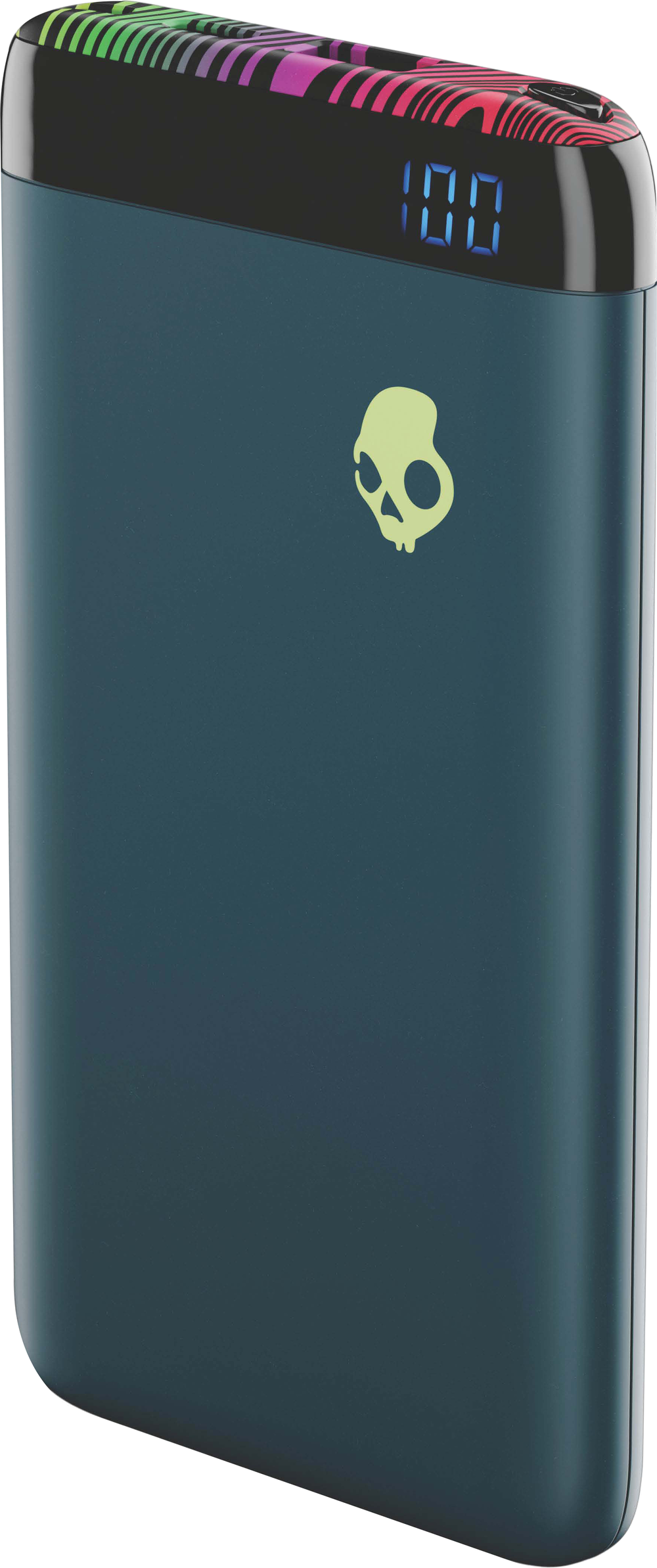 image of: Skullcandy Stash Battery Pack - Psycho Tropical 6,000 mAh BP Includes USB-C Cable