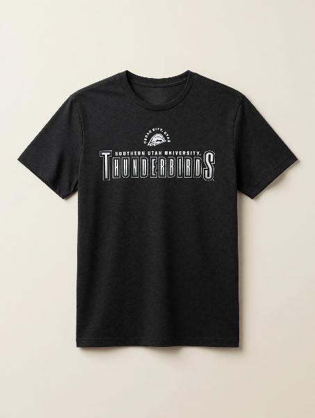 CI Sport Tee Black Thunderbirds Cedar City; $19.99