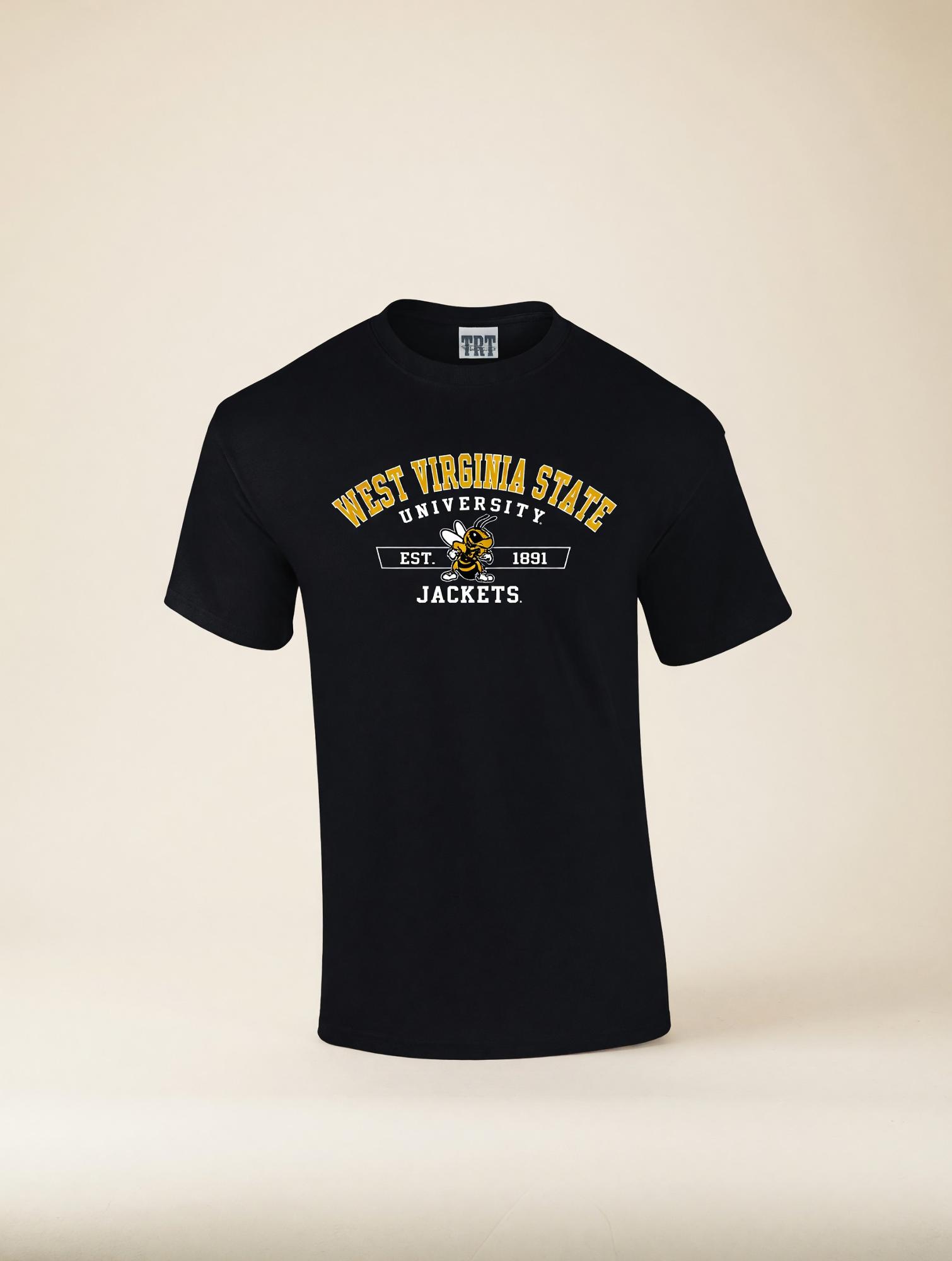 Product image 1 of 1 for Tee - TRT Black "WVSU Jackets" Crew