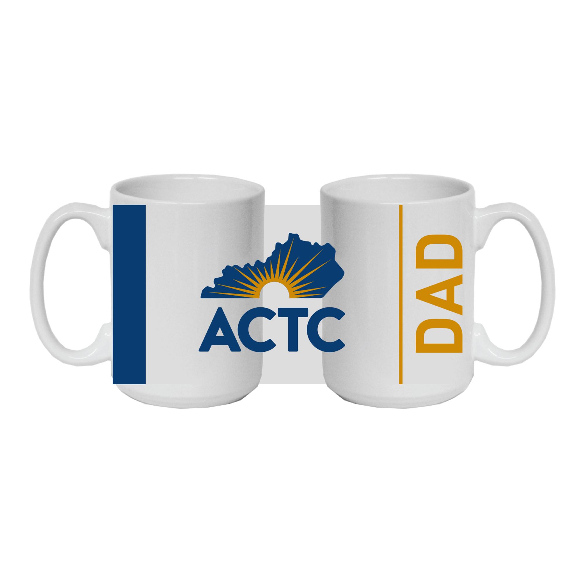Product image 1 of 1 for KACTC 15 OZ MUG DAD WHT