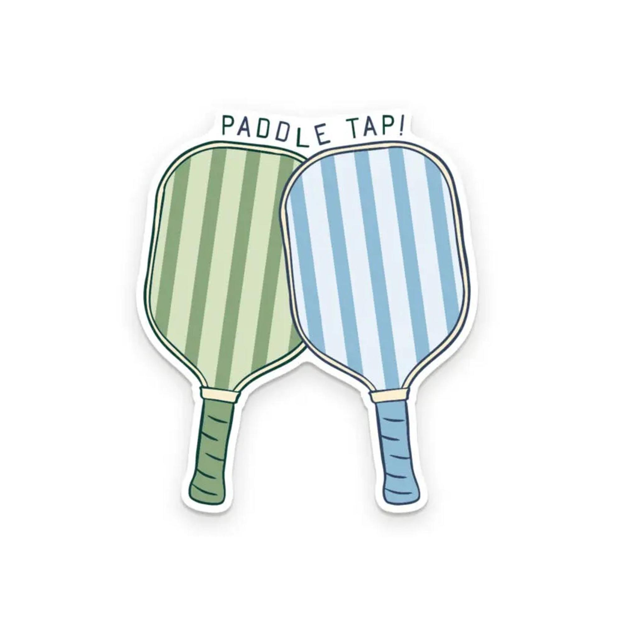 Product image 1 of 1 for Paddle Tap Vinyl Sticker