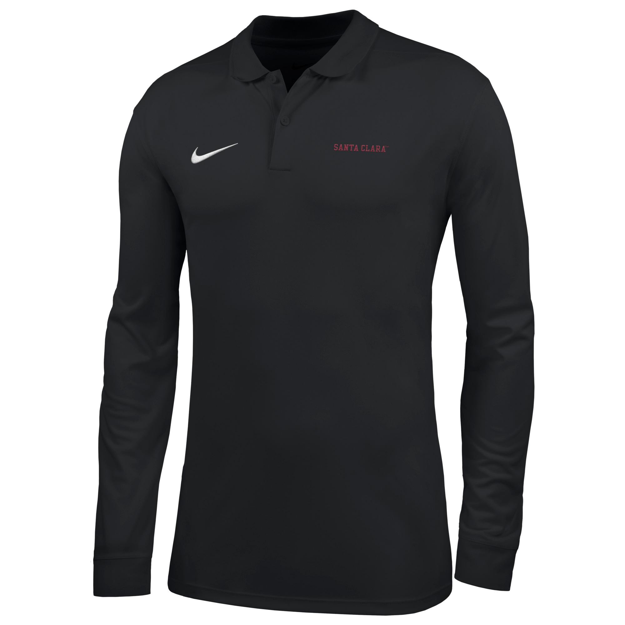 Product image 1 of 1 for Santa Clara Broncos Nike Dri-FIT Victory Solid Long Sleeve Polo