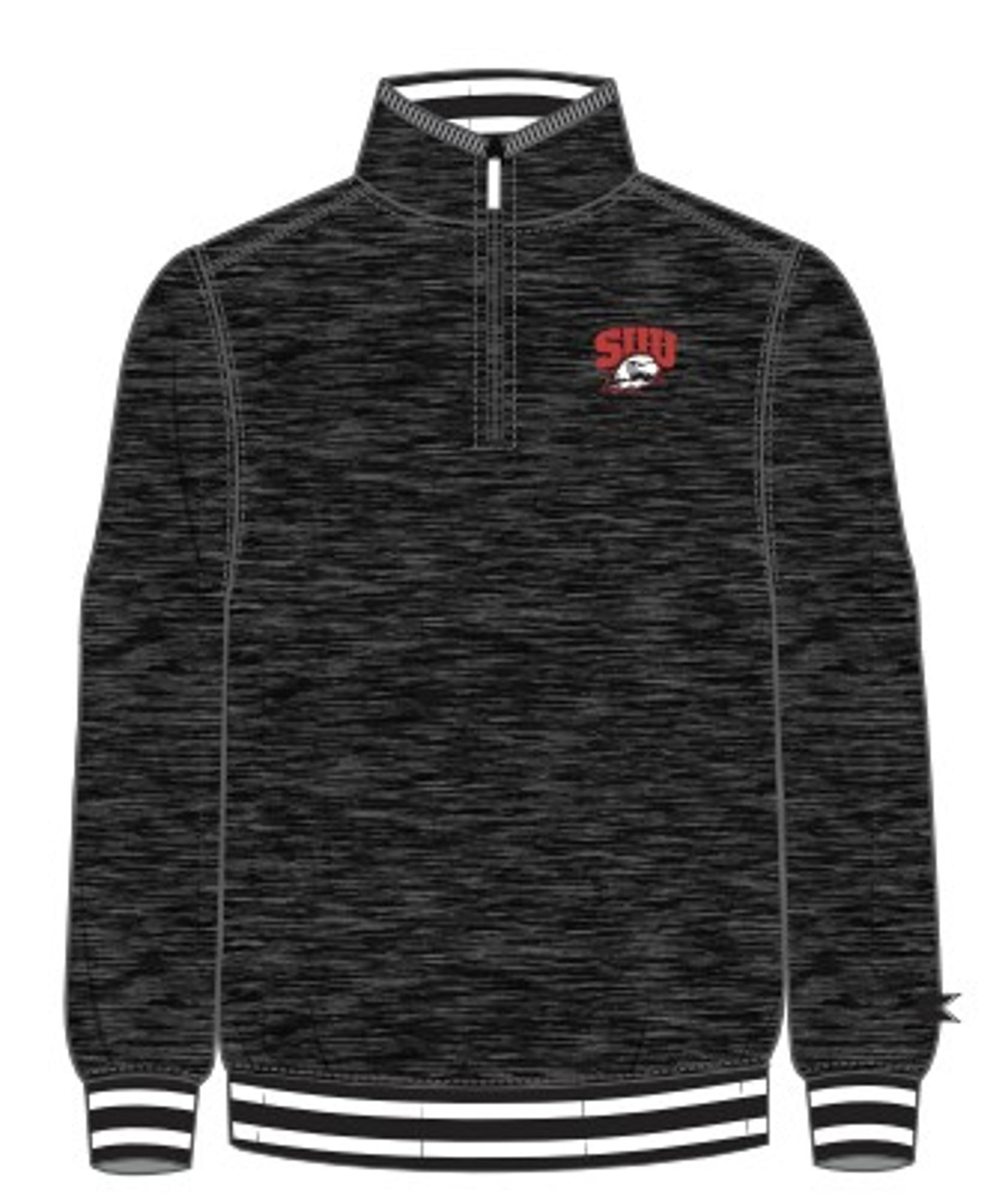 Product image 1 of 1 for COLOSSEUM 1/2 ZIP MENS SLATE SUU/THOR LEFT CHEST