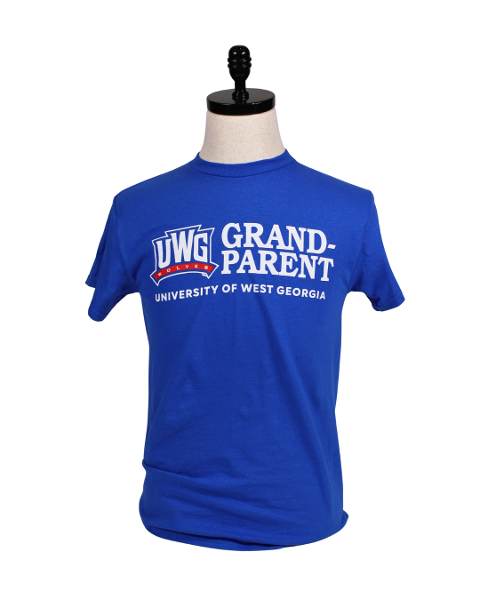 UWG ATHLETICS LOGO GRANDPARENT TEXT TSHIRT; $9.99