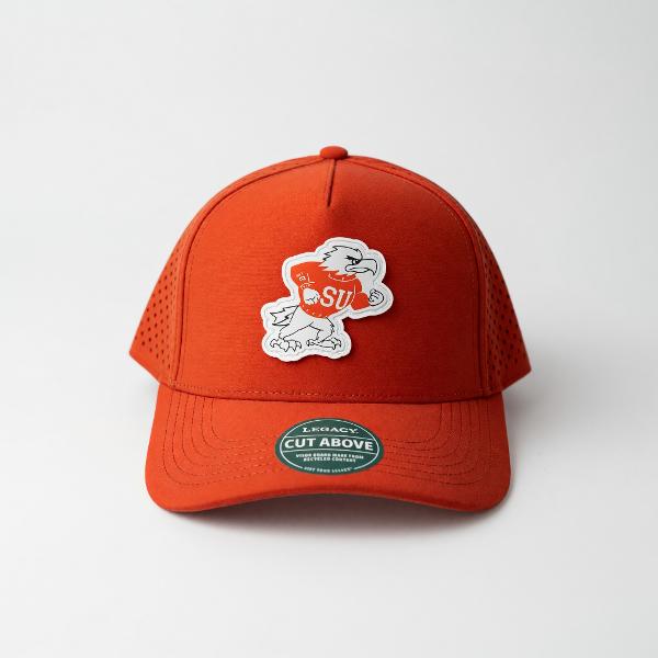 LEGACY HAT  FIGHTING BIRD RUBBER PATCH; $37.99