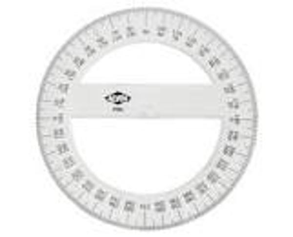 Alvin 4" Protractor; $1.99