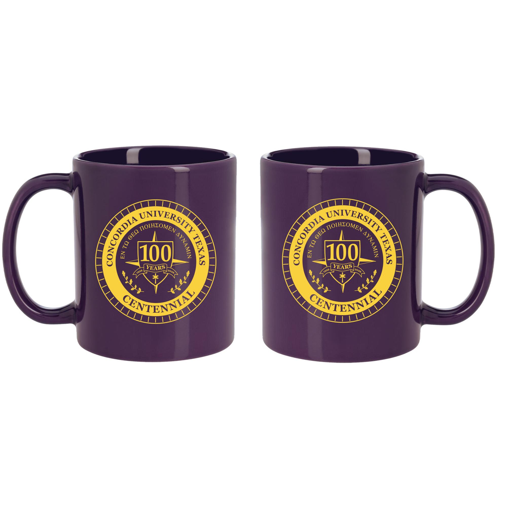 Product image 1 of 1 for Concordia University Texas Centennial Mug, Purple