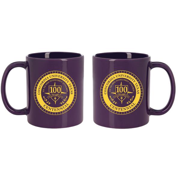 Concordia University Texas Centennial Mug, Purple; $9.98
