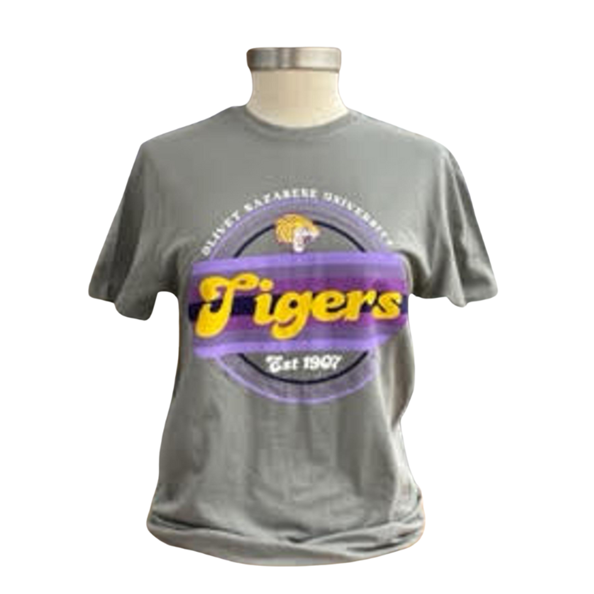 image of: Olivet Nazarene Tigers Threadfast Ultimate Tee, Smoke