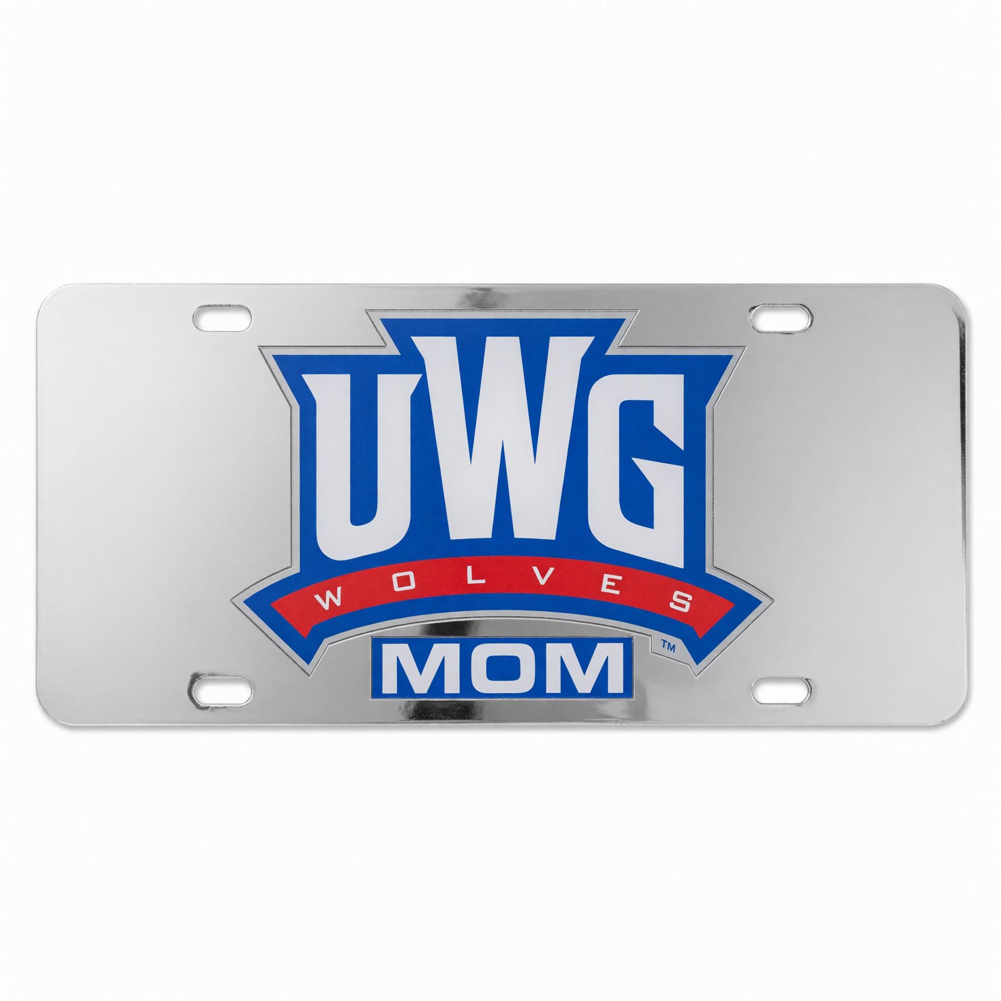 Product image 2 of 2 for UWG ATHLETICS LOGO MOM LICENSE PLATE