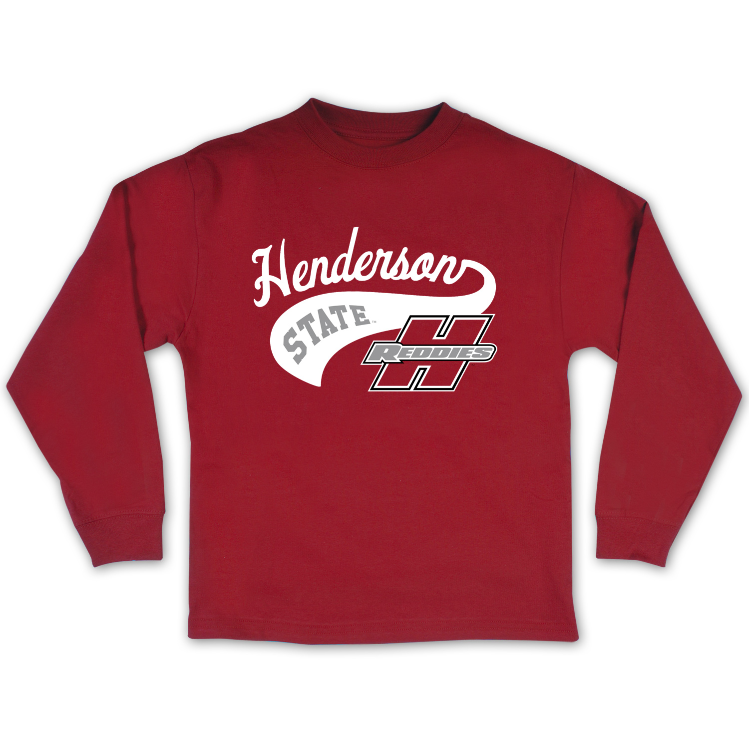 image of: Henderson State Reddies Youth Long Sleeve T-Shirt