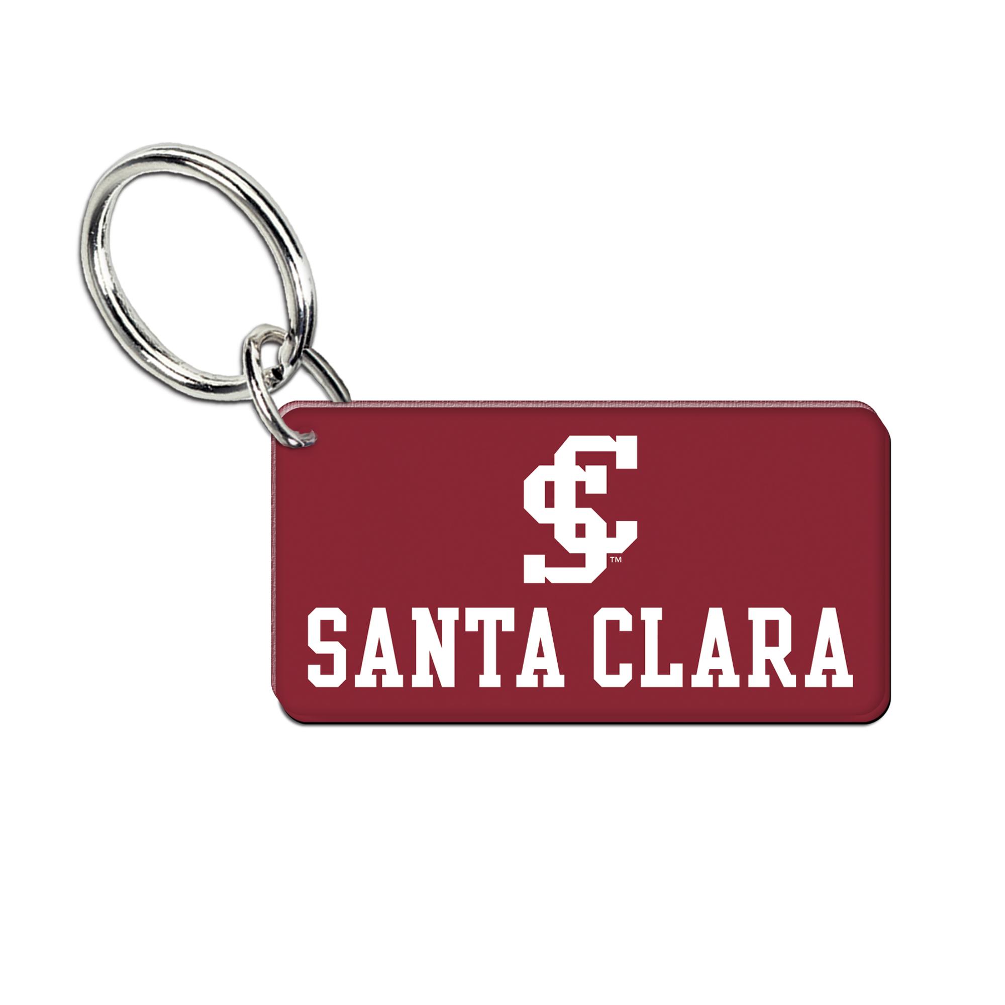 image of: Santa Clara Broncos Acrylic Keychain