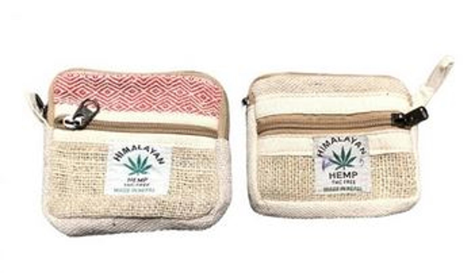 Rising Cotton Hemp Coin Bag