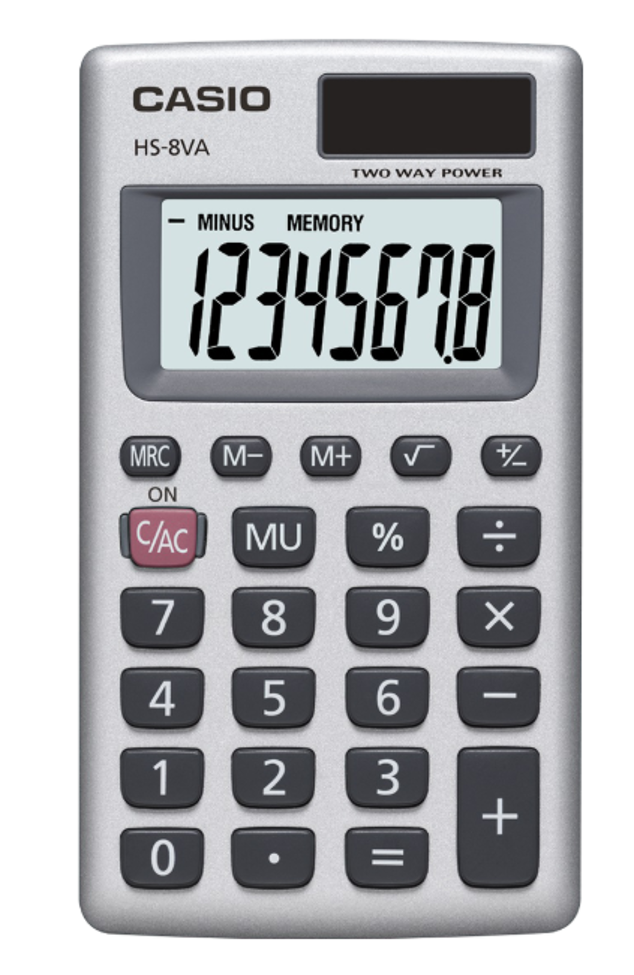 image of: HS-8VA Basic Calculator